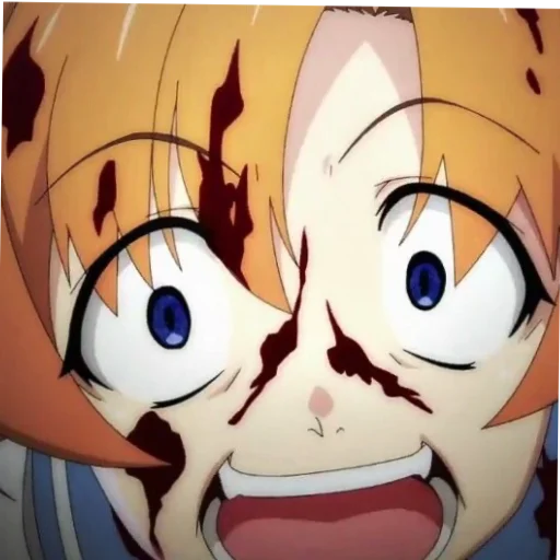 😃 Стикер «higurashi no naku koro ni» для Telegram