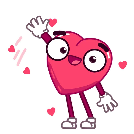 👋 Эмодзи «Heart» для Telegram