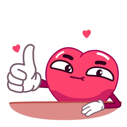 👍 Эмодзи «Heart» для Telegram