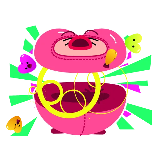❤️ Эмодзи «Hearty Hearts» для Telegram