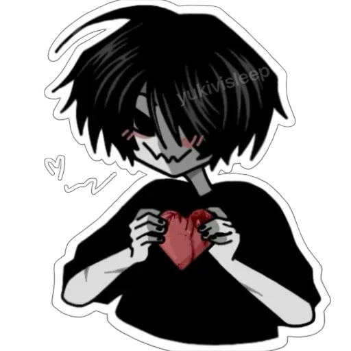 Стикер 15 eternal regret girl