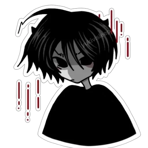 Стикер 14 eternal regret girl