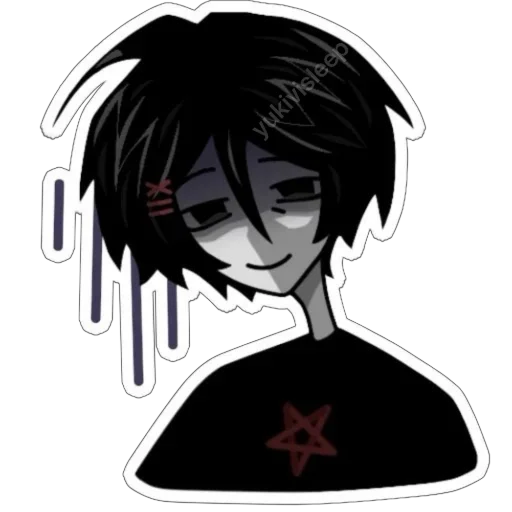 Стикер 30 eternal regret girl