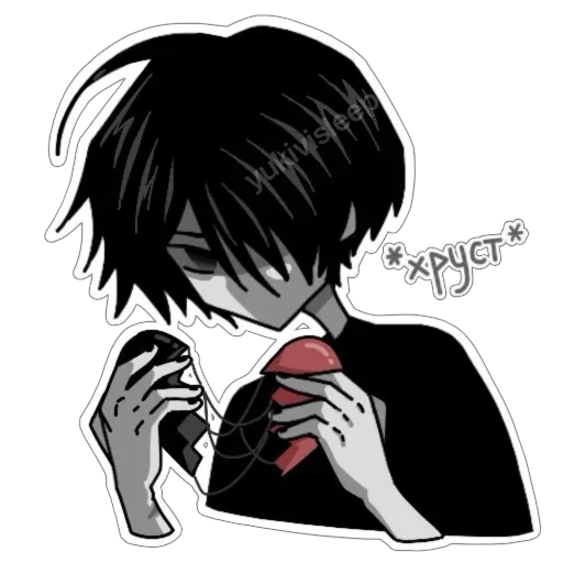 Стикер 18 eternal regret girl