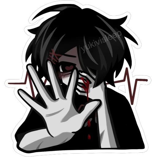 Стикер 34 eternal regret girl