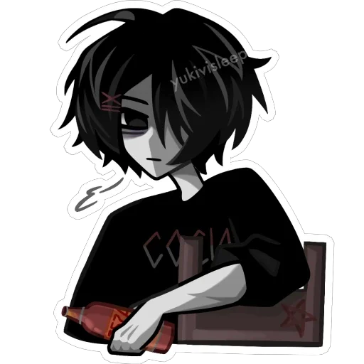 Стикер 33 eternal regret girl