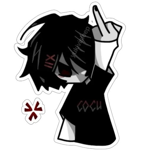 Стикер 27 eternal regret girl