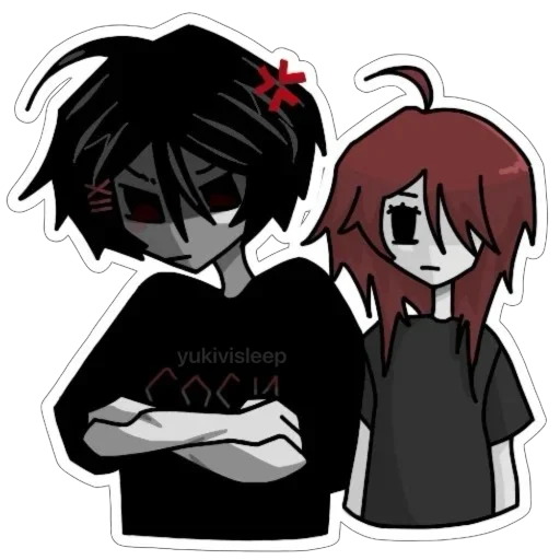 Стикер 24 eternal regret girl