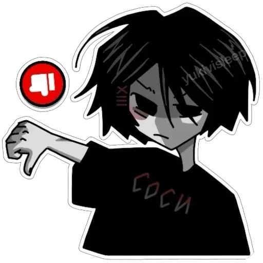 Стикер 20 eternal regret girl