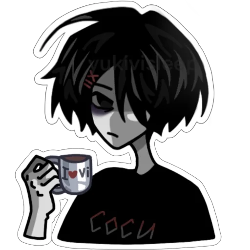 Стикер 23 eternal regret girl