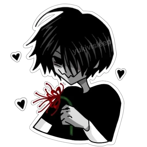 Стикер 19 eternal regret girl
