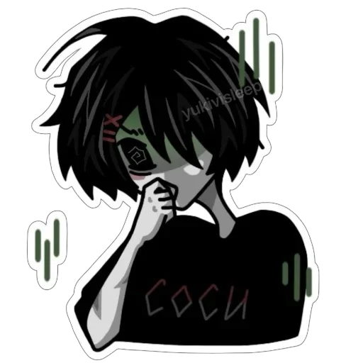 Стикер 29 eternal regret girl