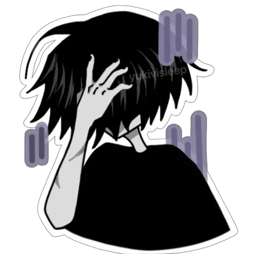 Стикер 13 eternal regret girl