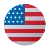 Стикер 21 Round Flags #flags #other