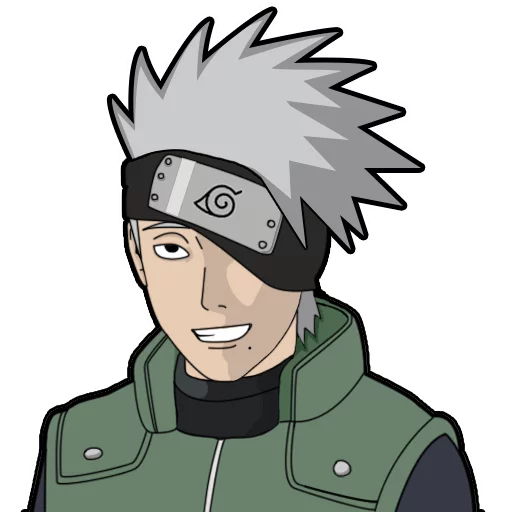 😀 Стикер «Hatake Kakashi» для Telegram