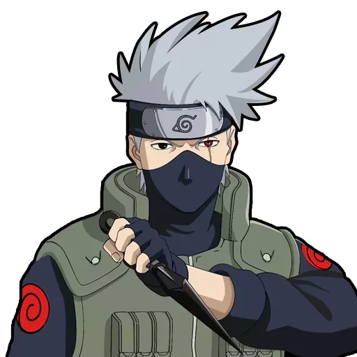 Стикерпак Hatake Kakashi для Telegram