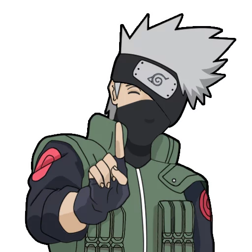 ☝️ Стикер «Hatake Kakashi» для Telegram