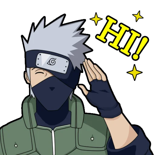 👋 Стикер «Hatake Kakashi» для Telegram