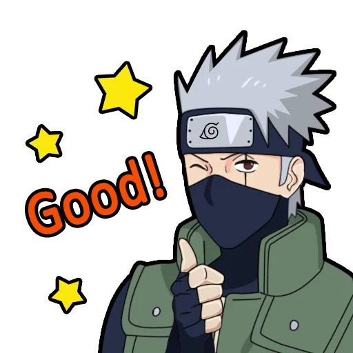👍 Стикер «Hatake Kakashi» для Telegram