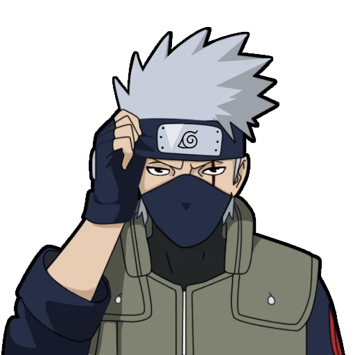 😑 Стикер «Hatake Kakashi» для Telegram