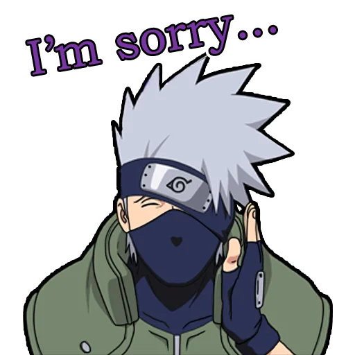 😅 Стикер «Hatake Kakashi» для Telegram