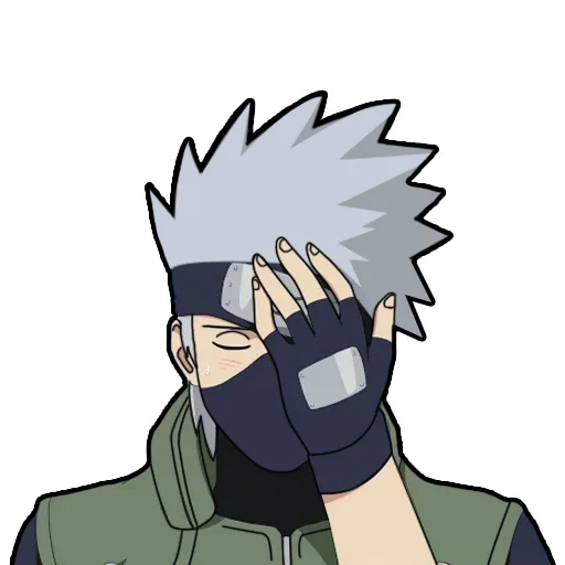 🤦‍♂️ Стикер «Hatake Kakashi» для Telegram