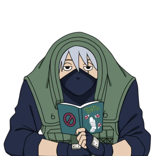 😒 Стикер «Hatake Kakashi» для Telegram