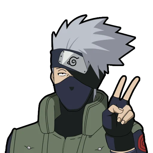 ✌️ Стикер «Hatake Kakashi» для Telegram