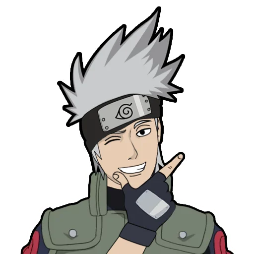 😎 Стикер «Hatake Kakashi» для Telegram