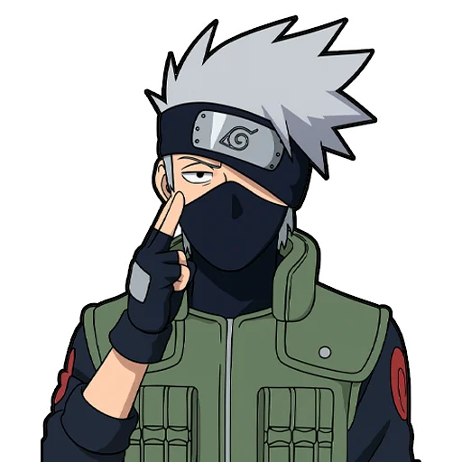 😤 Стикер «Hatake Kakashi» для Telegram