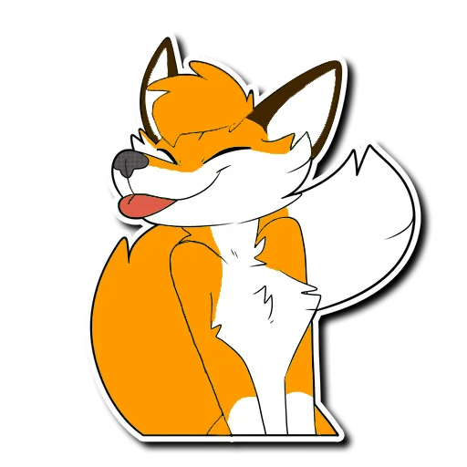 Стикерпак HaceTheFox для Telegram