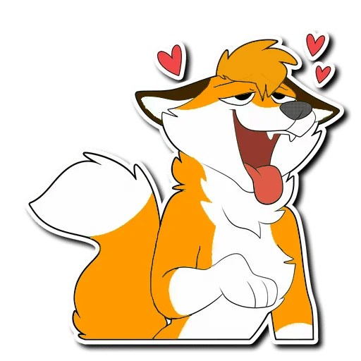 🤤 Стикер «HaceTheFox» для Telegram