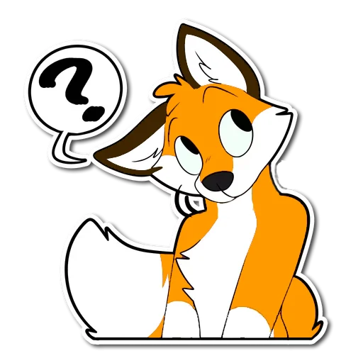 ❓ Стикер «HaceTheFox» для Telegram