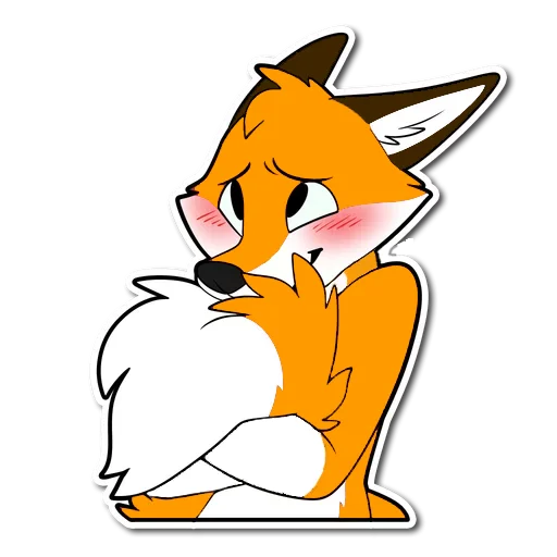 😳 Стикер «HaceTheFox» для Telegram