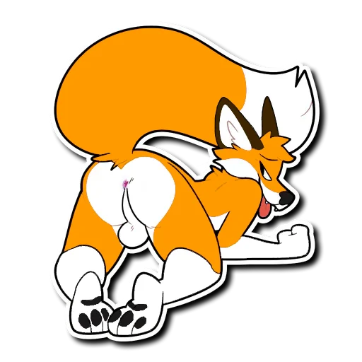 🍑 Стикер «HaceTheFox» для Telegram