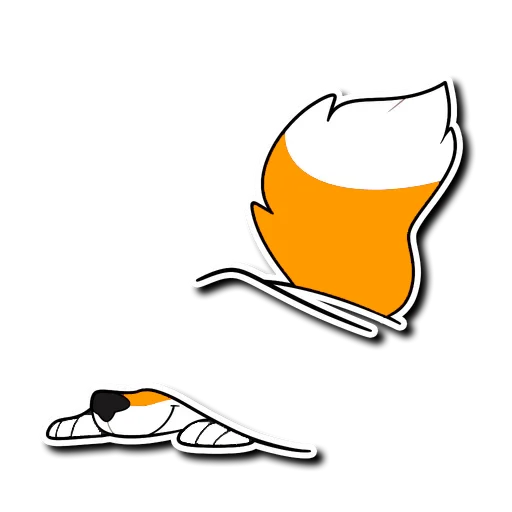 👀 Стикер «HaceTheFox» для Telegram
