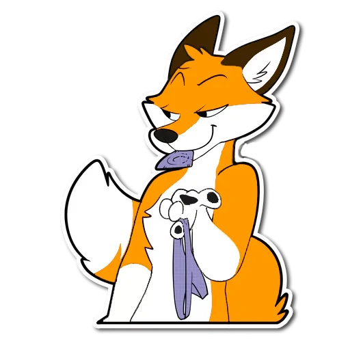 😘 Стикер «HaceTheFox» для Telegram