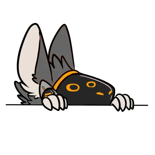 👀 Стикер «HaceTheFox» для Telegram