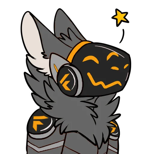🤩 Стикер «HaceTheFox» для Telegram
