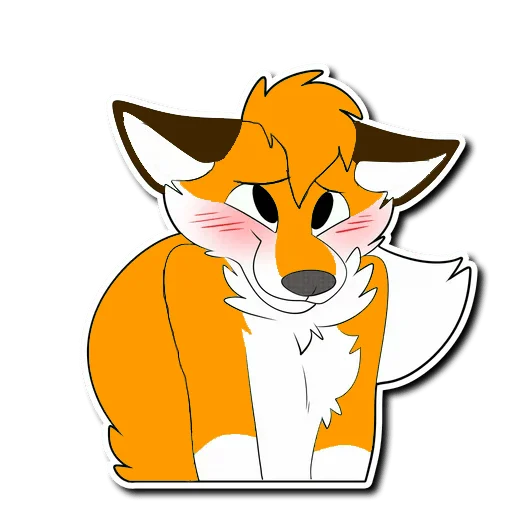 😳 Стикер «HaceTheFox» для Telegram