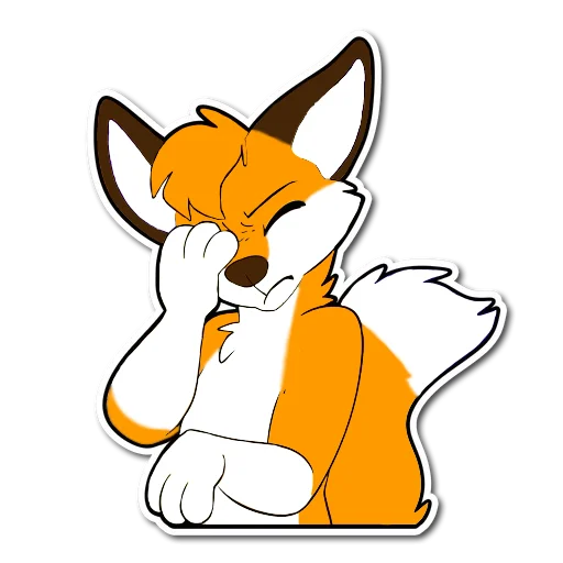 😒 Стикер «HaceTheFox» для Telegram