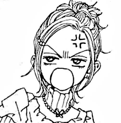 😠 Стикер «Hachi Manga» для Telegram