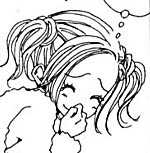 🤭 Стикер «Hachi Manga» для Telegram