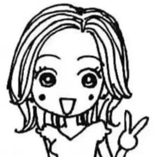 ✌ Стикер «Hachi Manga» для Telegram