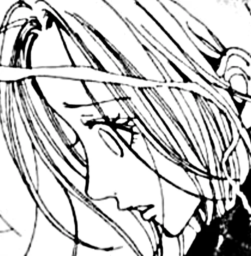 🙁 Стикер «Hachi Manga» для Telegram