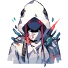 Стикер 34 hacker avatars