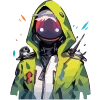 Стикер 44 hacker avatars
