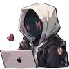Стикер 54 hacker avatars