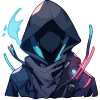 Стикер 37 hacker avatars