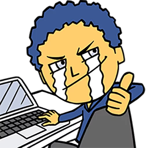 👍 Стикер «Hacker Boy» для Telegram